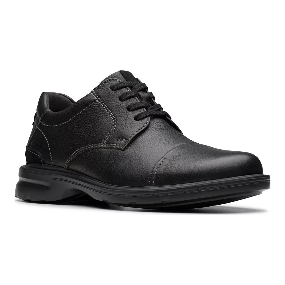 Clarks® Gessler Cap Men's Leather Shoes,  Product Image