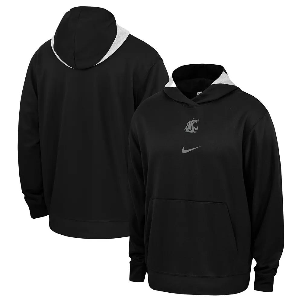 Men's Nike Black Washington State Cougars Basketball Spotlight Performance Pullover Hoodie,  Product Image