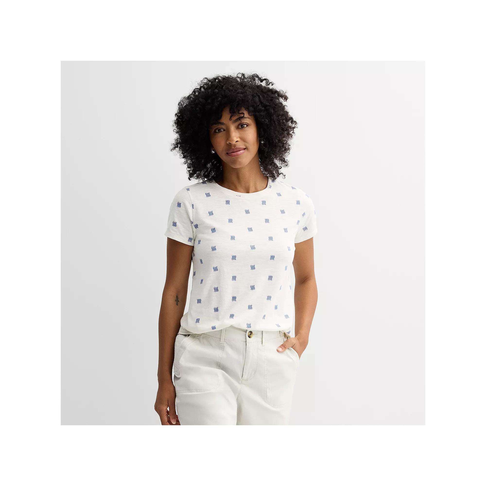 Women's Sonoma Goods For Life® Short-Sleeve Crew Tee,  Product Image