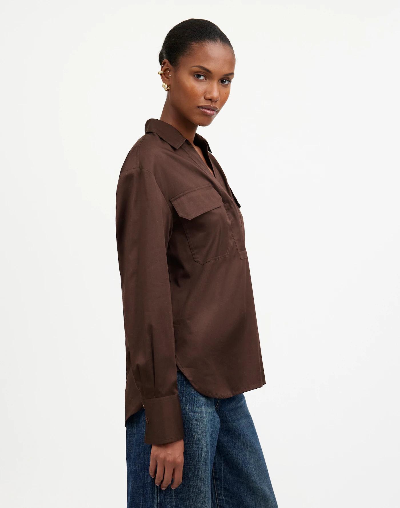 Utility Long-Sleeve Popover Shirt Product Image