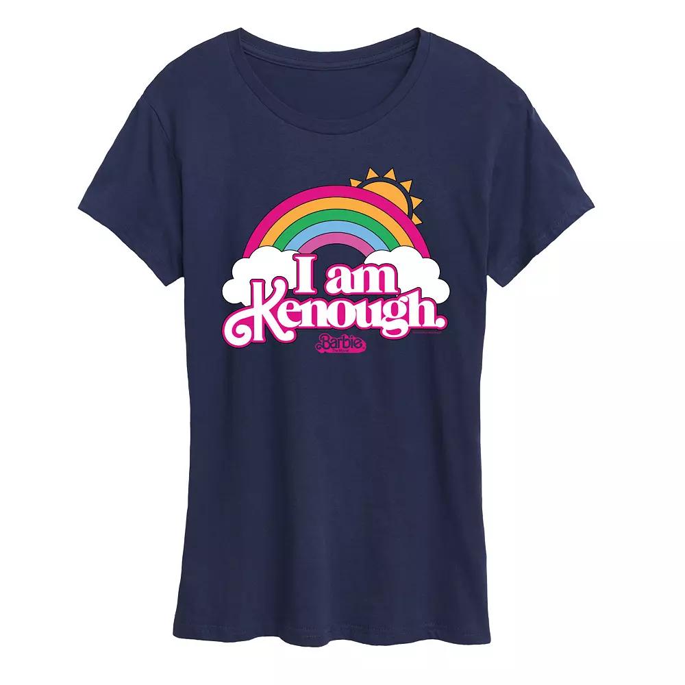 Women's Barbie The Movie Kenough Rainbow Graphic Tee, Girl's,  Product Image