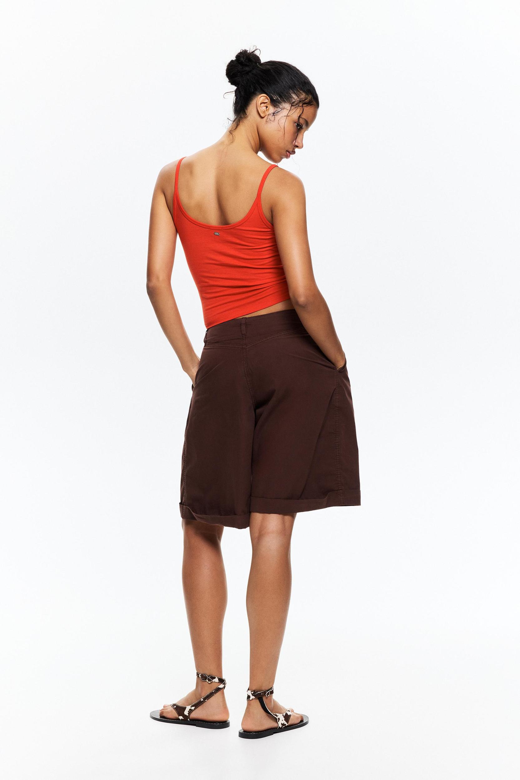 Floral strappy top Product Image