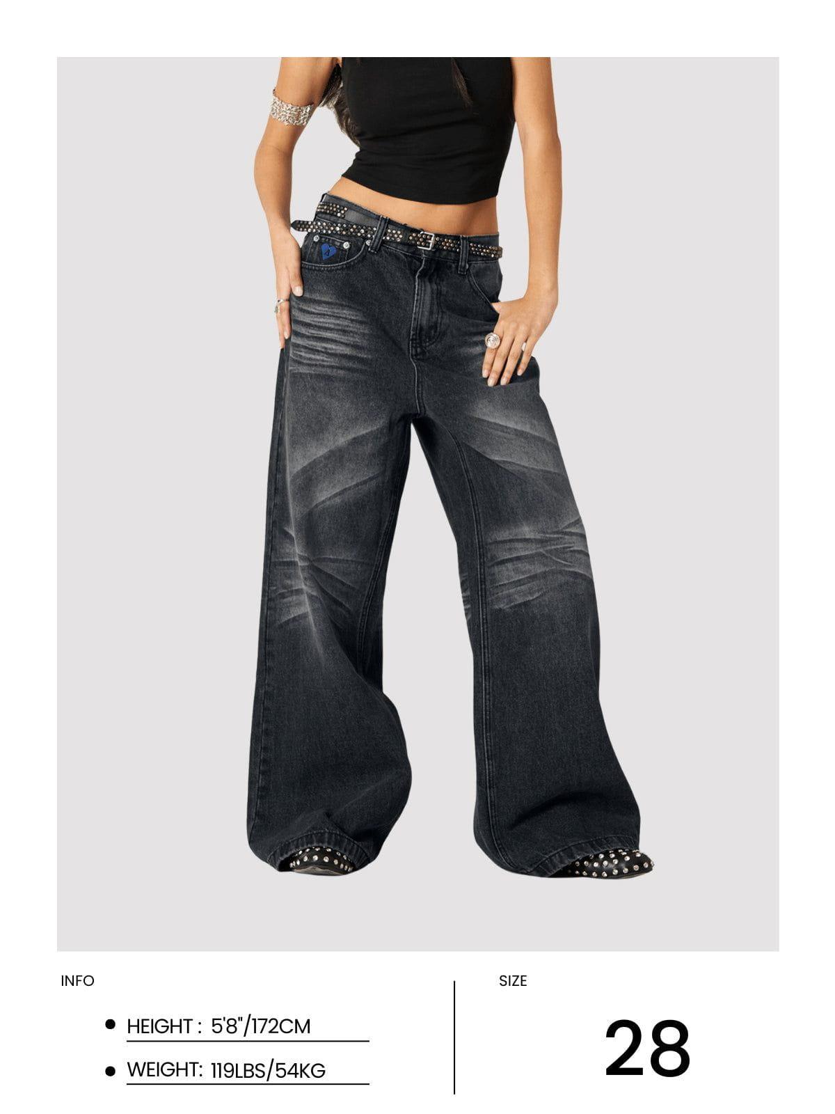 Aelfric Eden Baggy  Folds Jeans Product Image