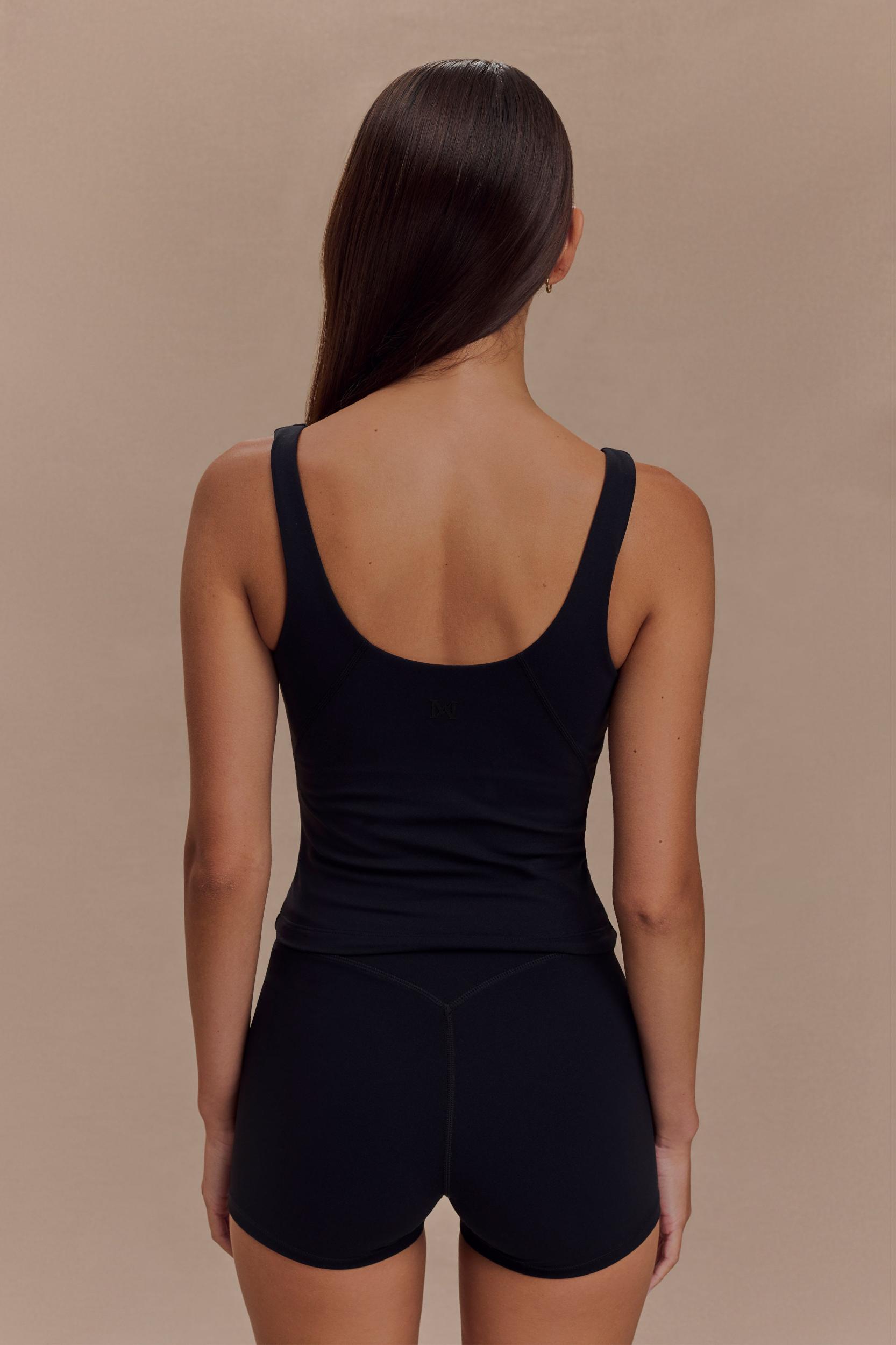 Alexandra Yoga Top - Black Product Image