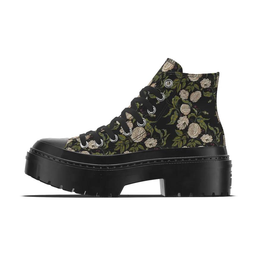 Custom Chuck Taylor All Star Lugged Heel Platform By You Product Image