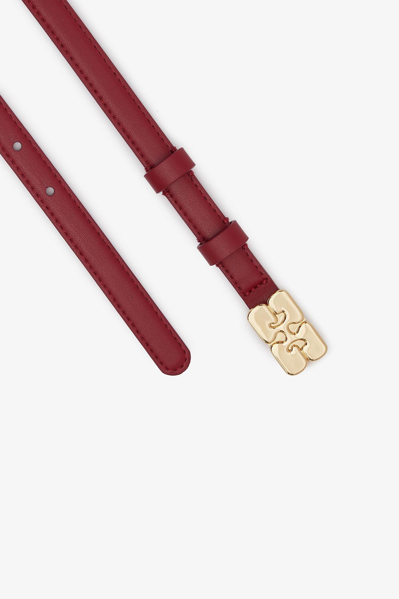 Kat Small Belt in Red Product Image
