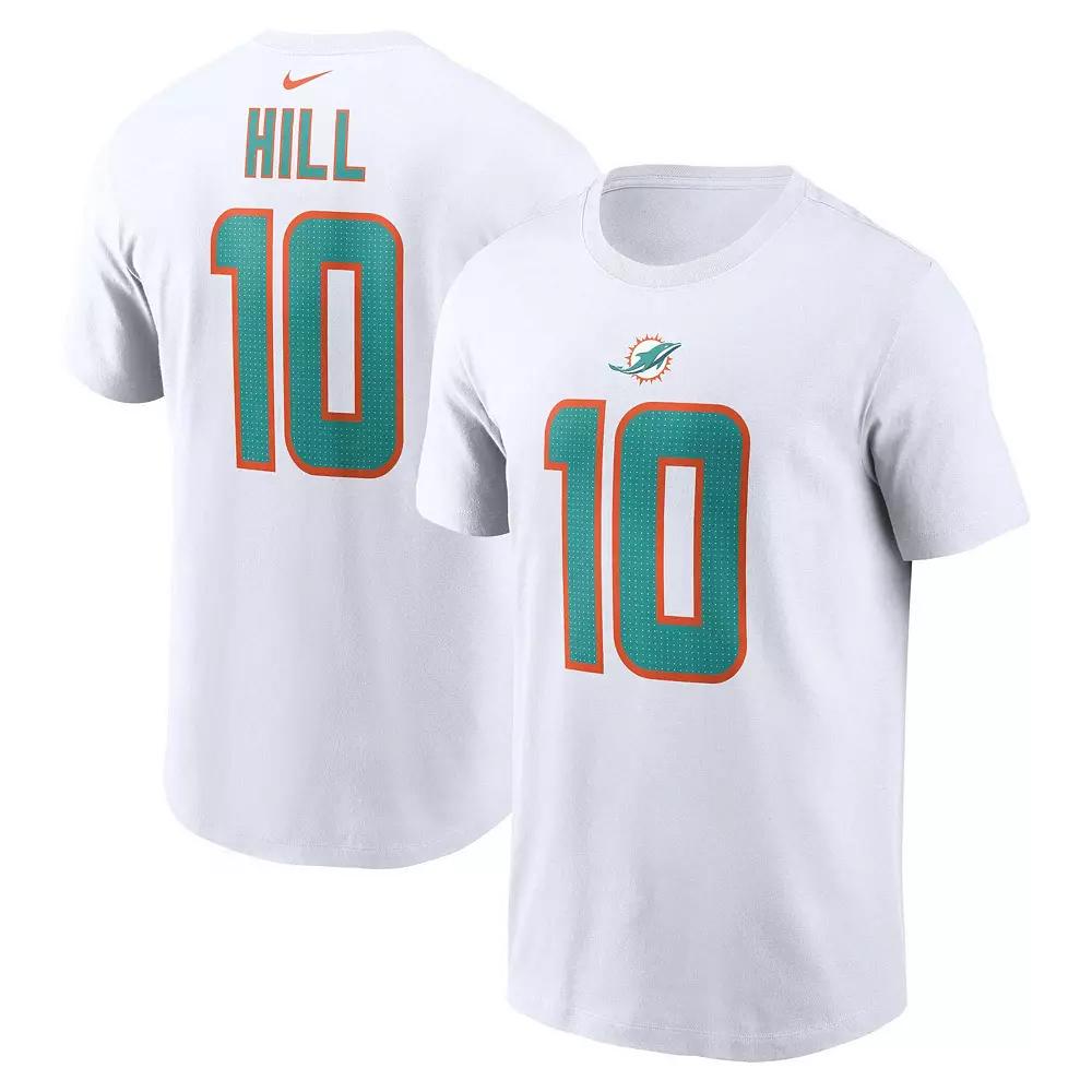 Men's Nike Tyreek Hill White Miami Dolphins Player Name & Number T-Shirt,  Product Image