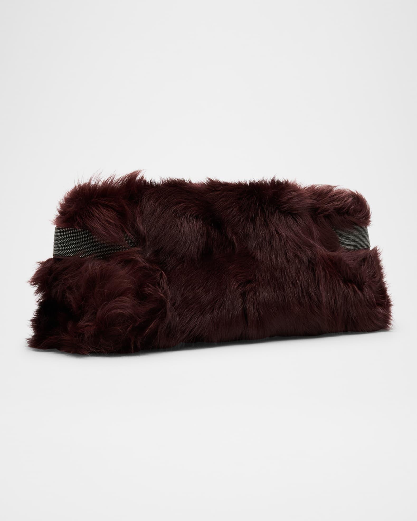 Essence Capretta Faux Fur Clutch Bag Product Image