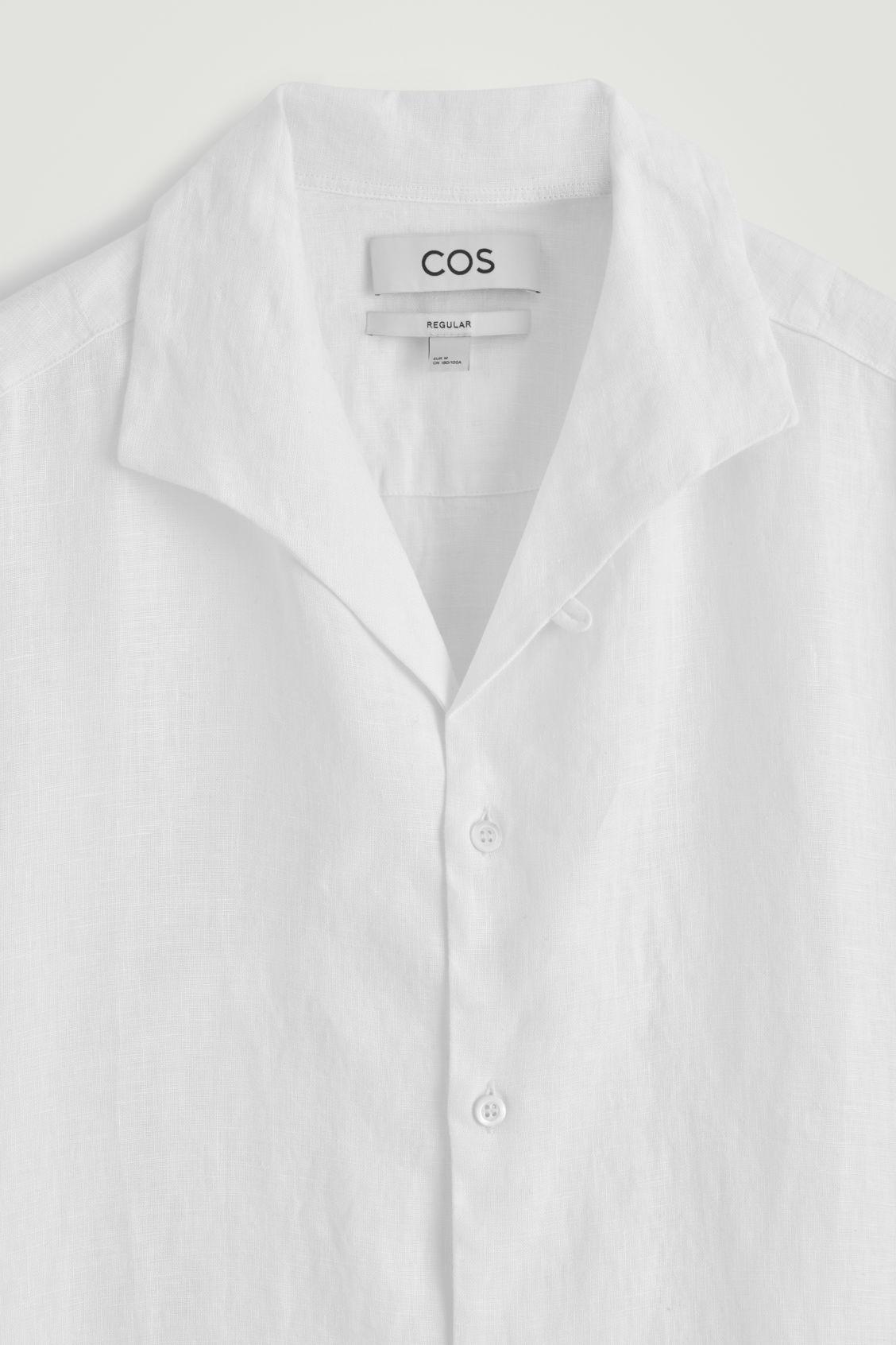 LINEN SHORT-SLEEVED SHIRT Product Image