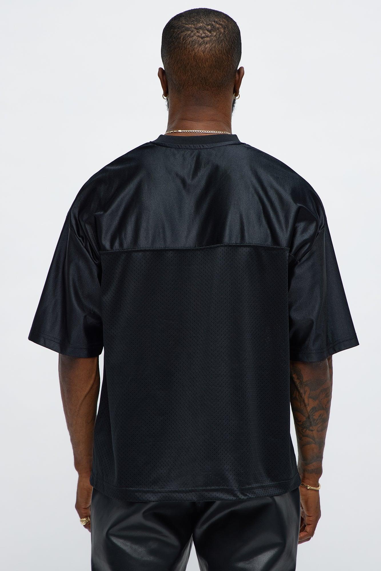 Saints Studios Short Sleeve Soccer Jersey - Black/combo Male Product Image