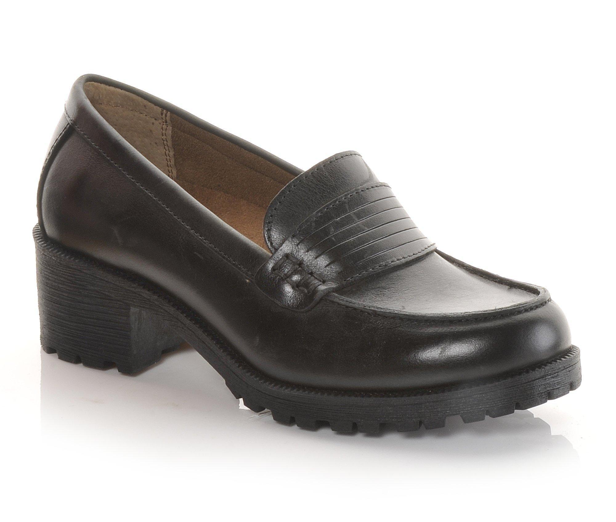 Women's Eastland Newbury Heeled Penny Loafers Product Image
