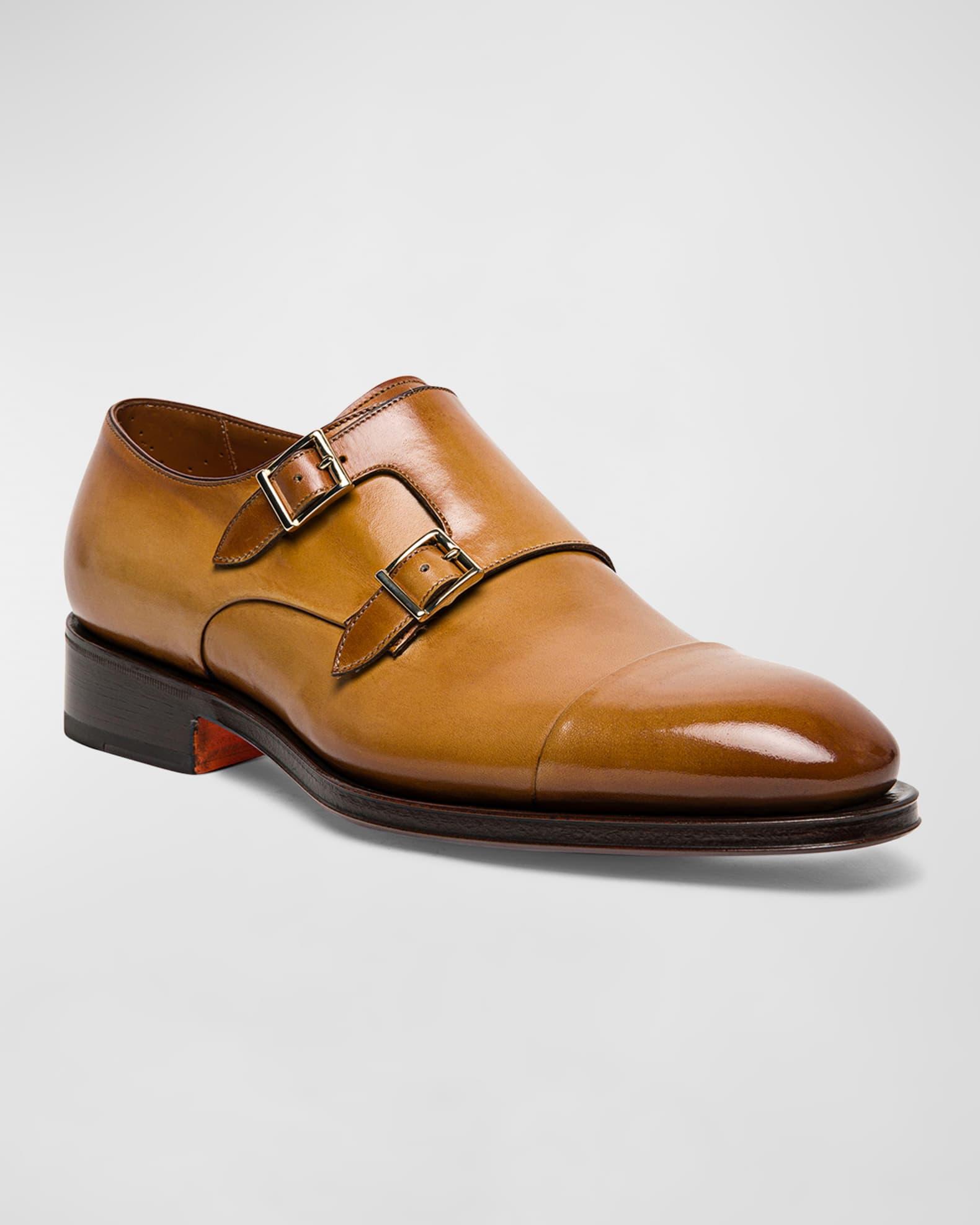 Men's Ira Double-Monk Loafers Product Image
