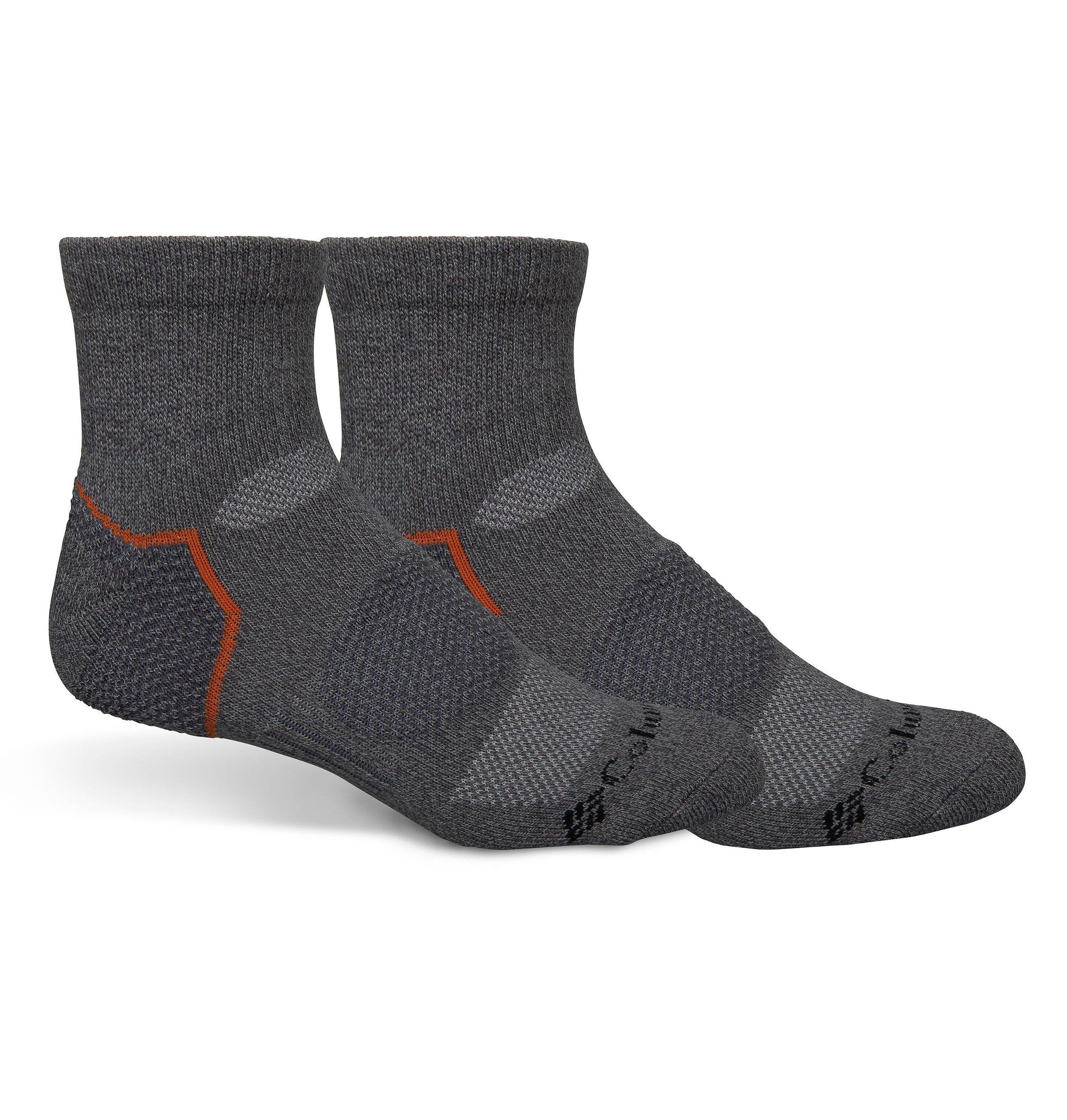 Columbia Mens Balance Point Walk Quarter Socks- Product Image