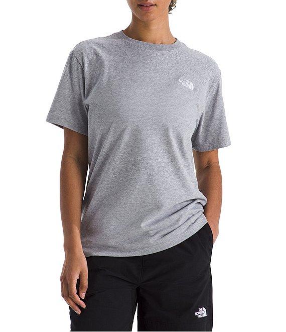 The North Face Evolution Simple Embroidered Logo Crew Neck Short Sleeve Tee Product Image