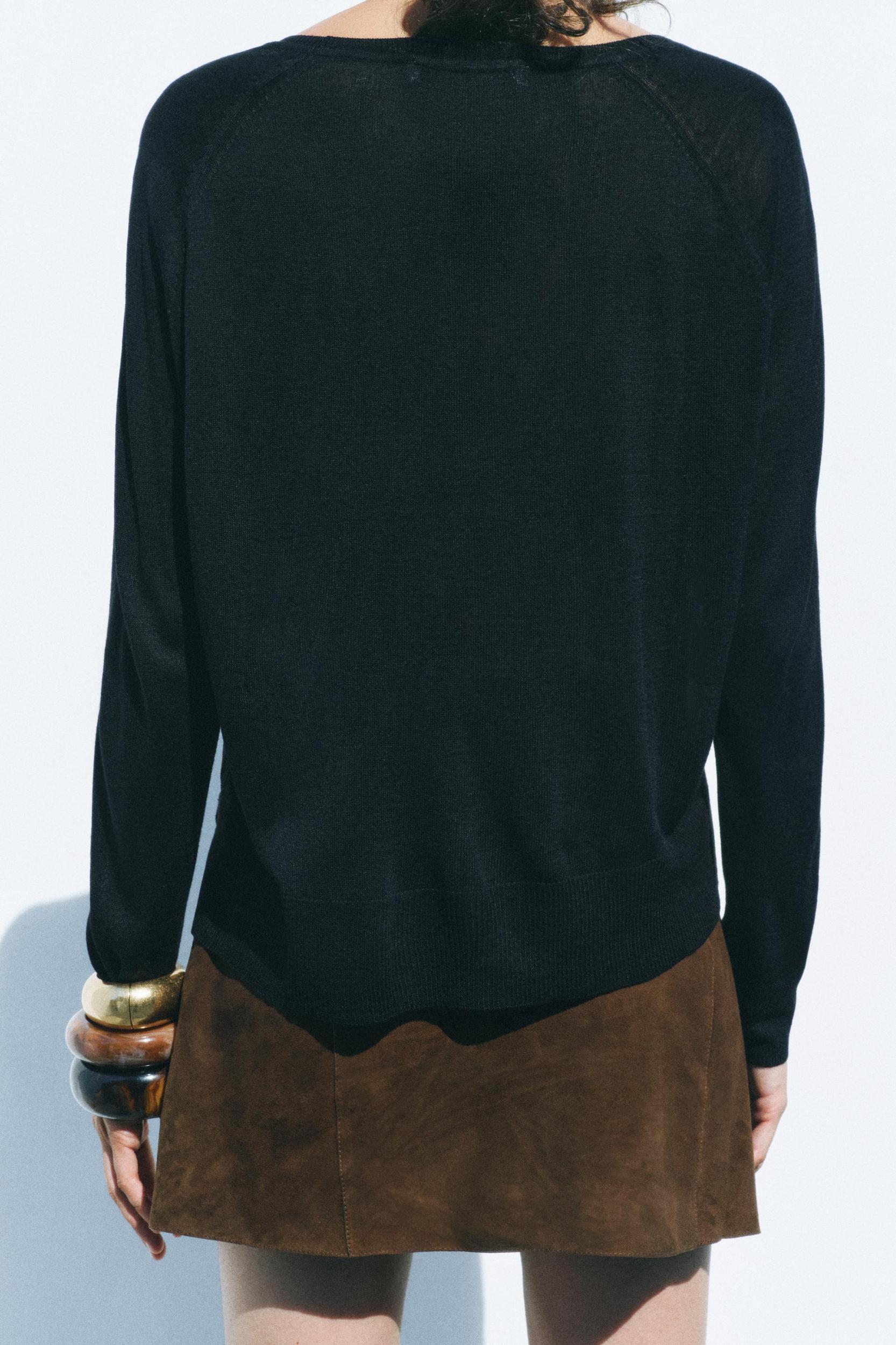 FINE KNIT SWEATER Product Image