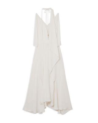 Evory Draped Cape Dress Product Image