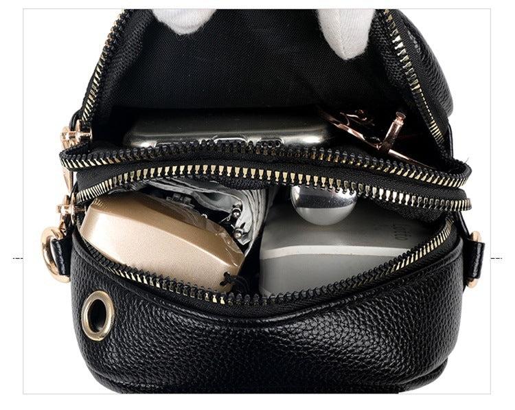 Lior's Timeless Retro Leather Shoulder Bag Product Image
