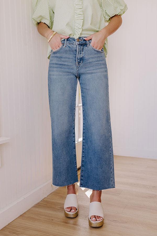 RISEN Alani Midrise Wide Leg Jean Product Image