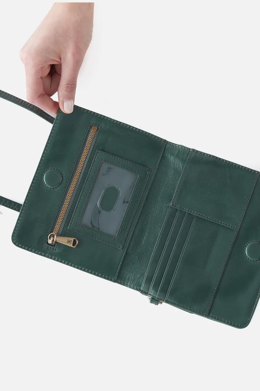 Jill Wallet Crossbody - Seaglass Product Image