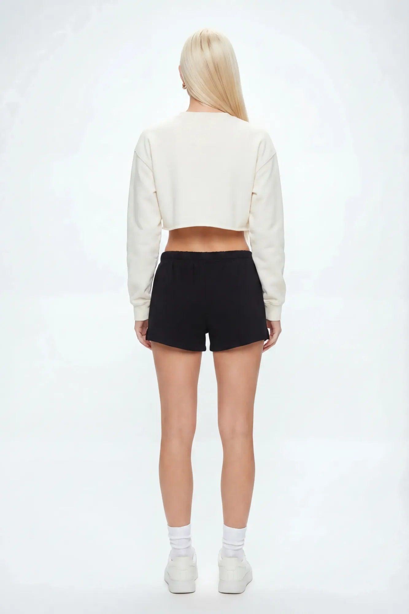 Fleece Boyfriend Short Female Product Image