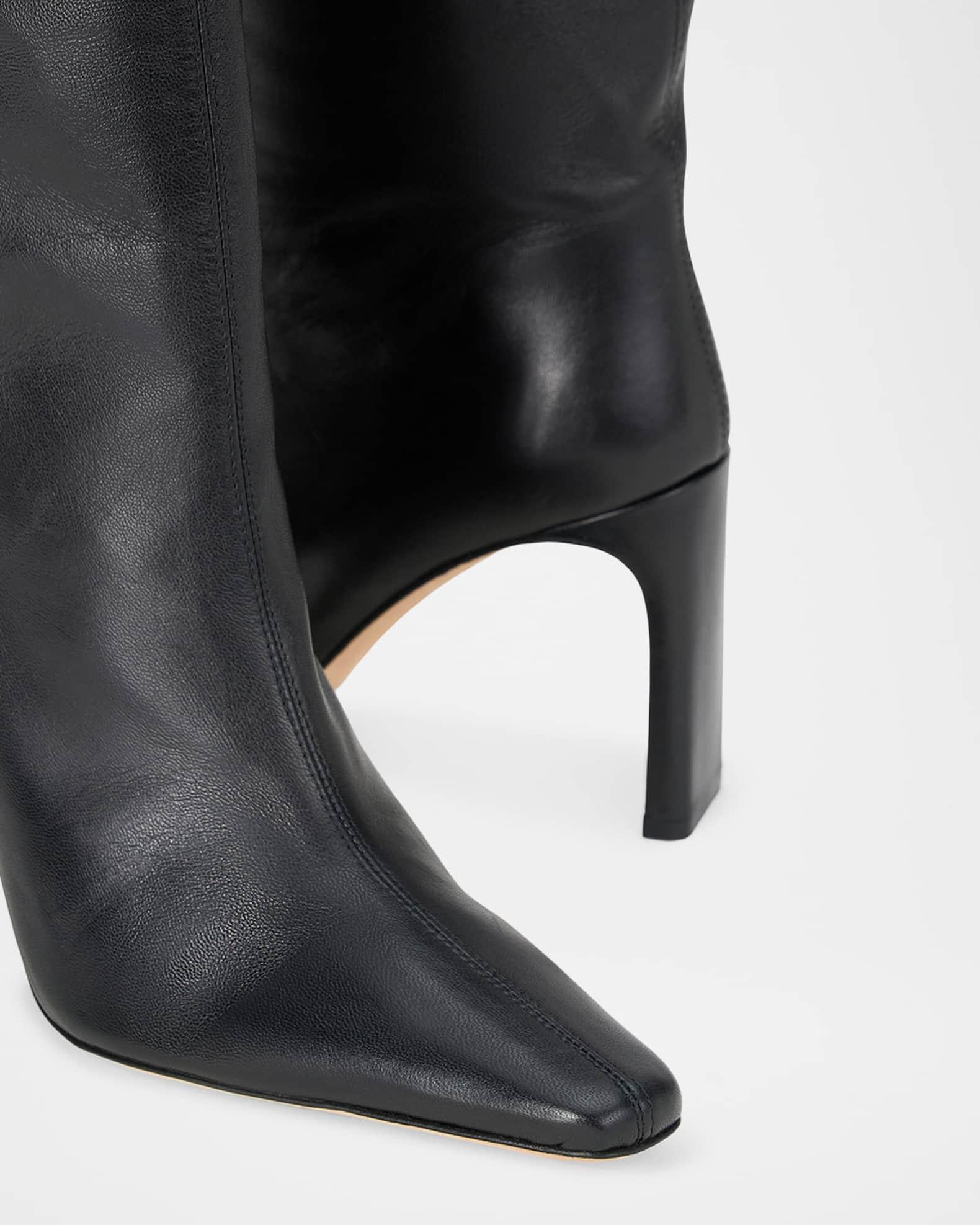 Wally Leather Knee-High Boots Product Image