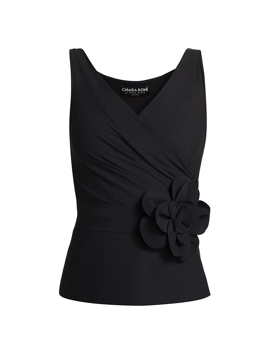 Womens Madaly Ruched Jersey Top Product Image