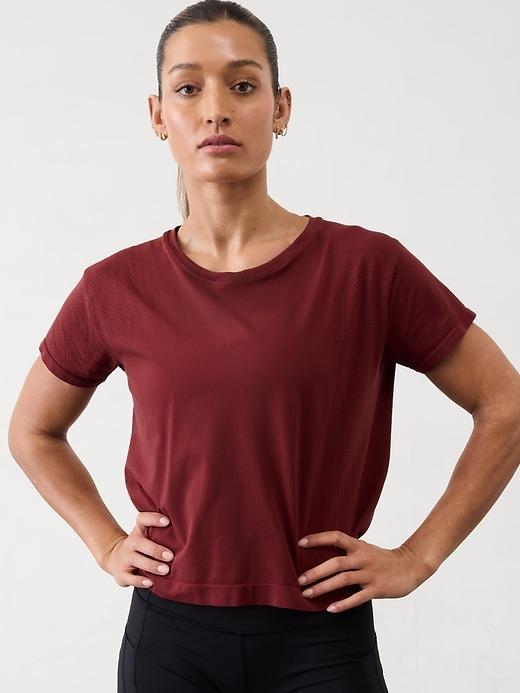 In Motion Seamless Relaxed Tee Product Image