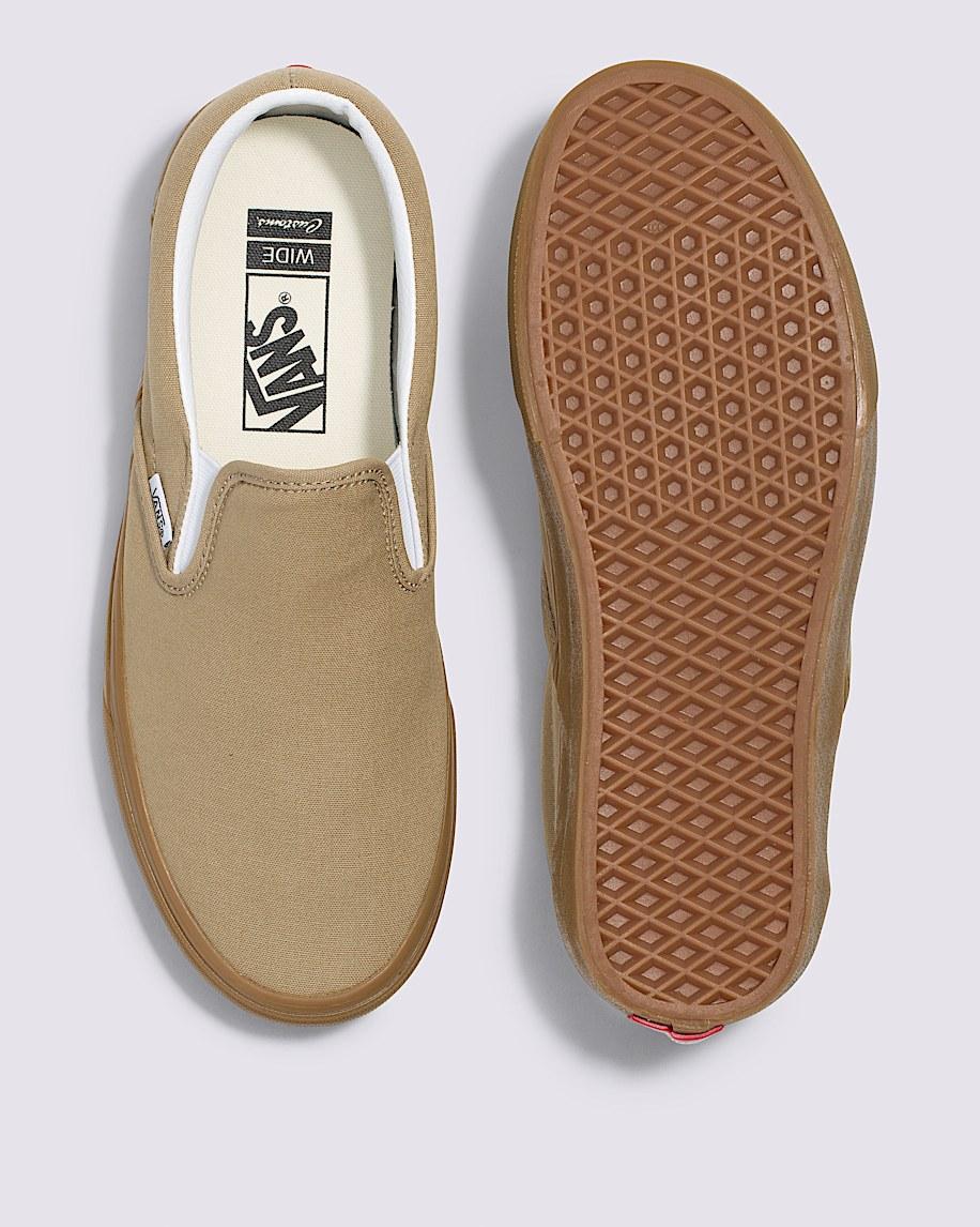 Customs Classic Slip-On Wide Shoe in Customs| Vans US Product Image