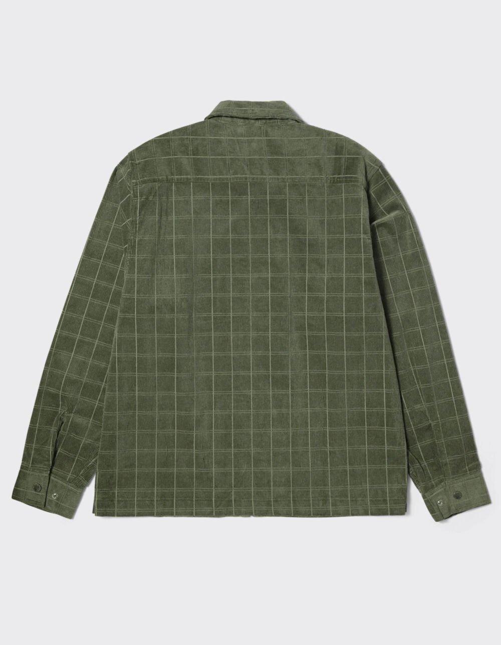 HUF Trenton Zip Mens Shacket - OLIVE Product Image