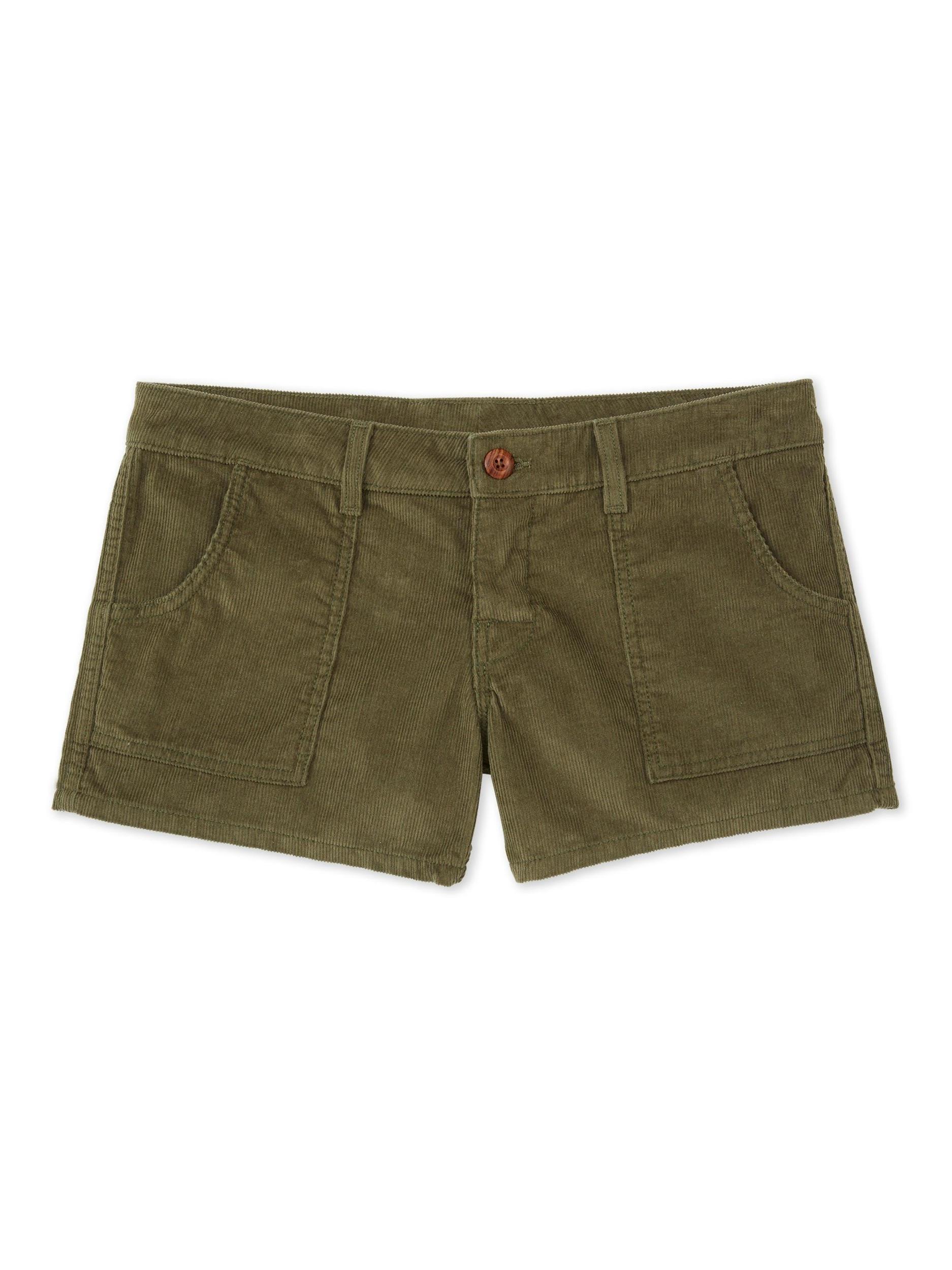 Women's Classic Corduroy Shorts - Light Blue Female Product Image