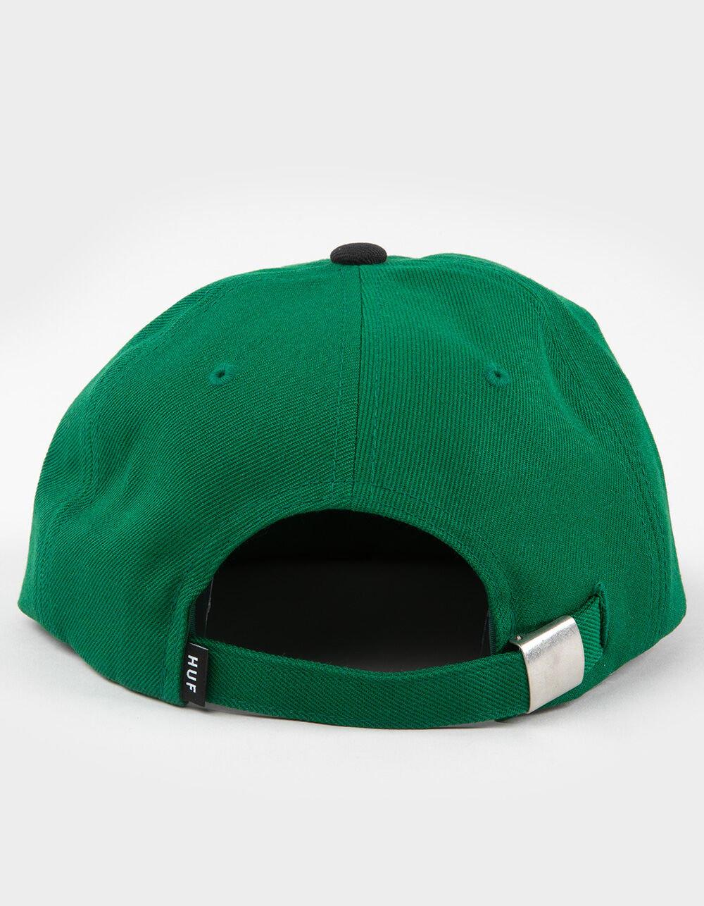 HUF Classic H 6 Panel Strapback Hat - BLACK Product Image