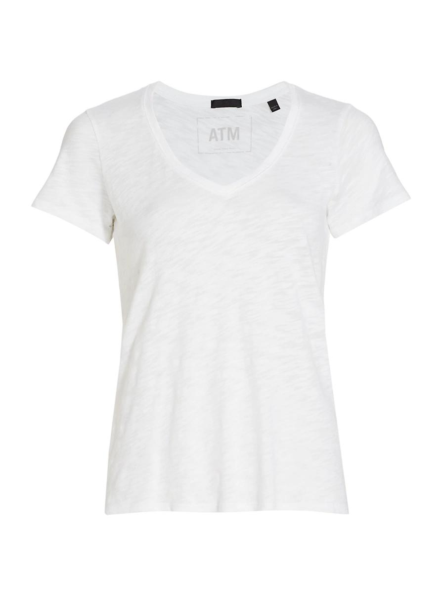 Womens Schoolboy V-Neck Tee Product Image
