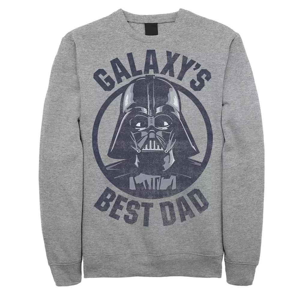 Men's Star Wars Father's Day Darth Vader Galaxy's Best Dad Sweatshirt,  Product Image