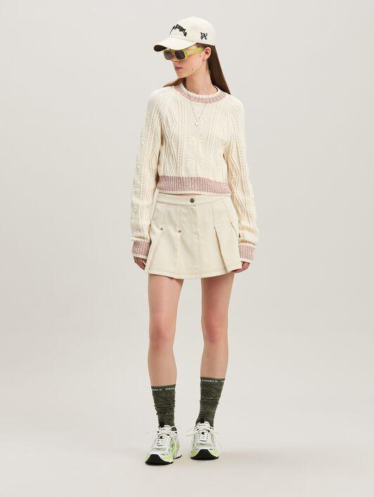 VINTAGE PLEATED MINI SKIRT Product Image