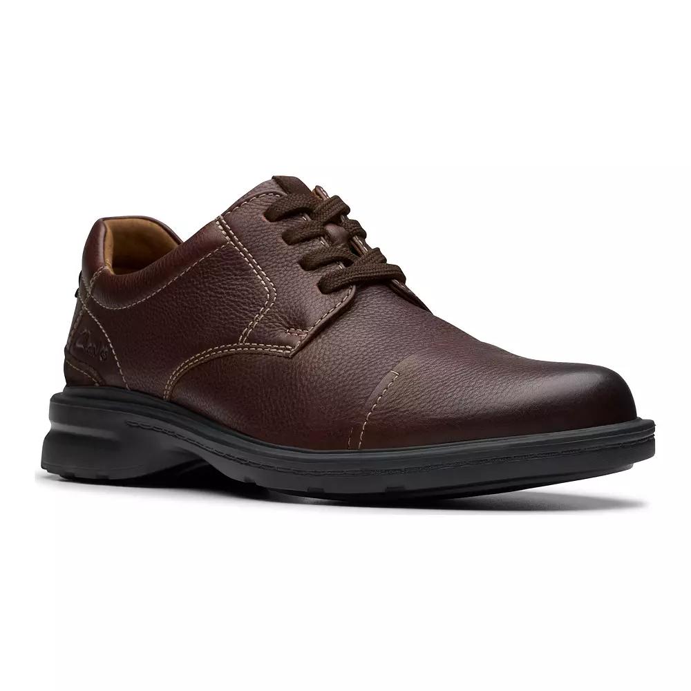 Clarks® Gessler Cap Men's Leather Shoes,  Product Image