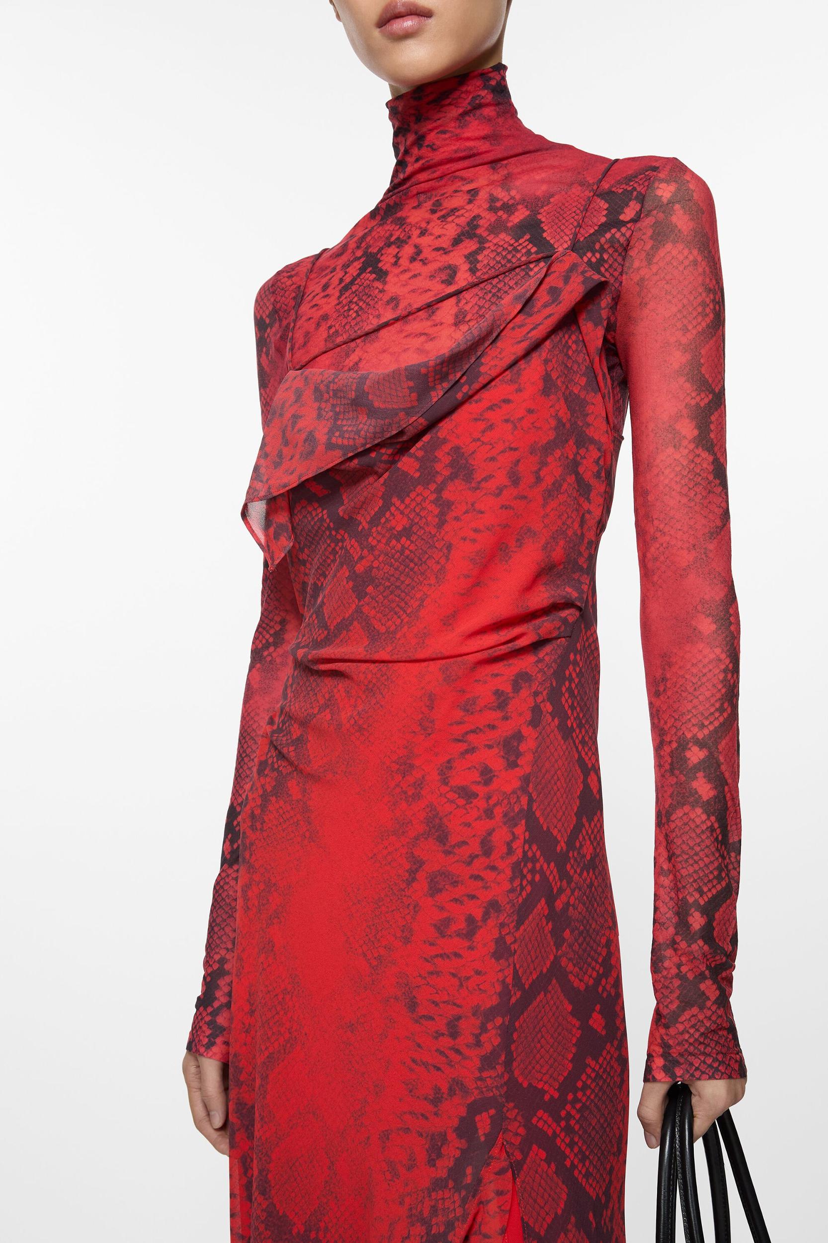 Ruffle strap dress Product Image