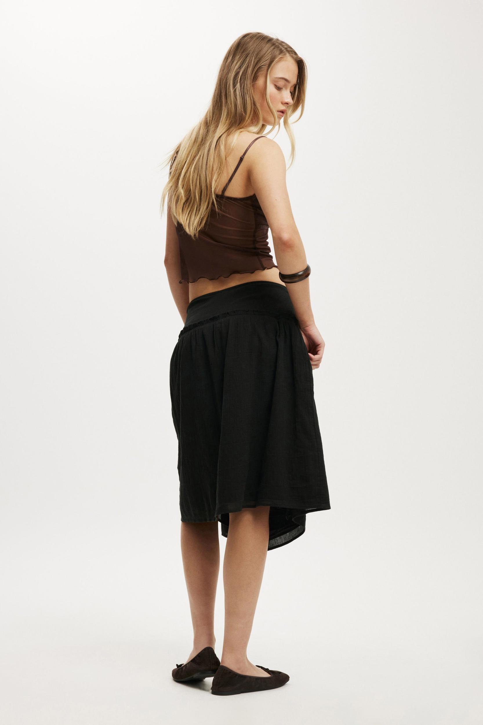 Gracie Wrap Midi Skirt Product Image