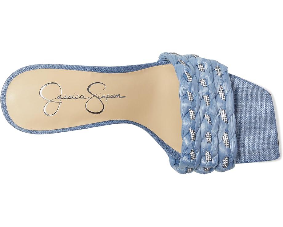 Women's Jessica Simpson Kasova Braided Heeled Sandals Product Image