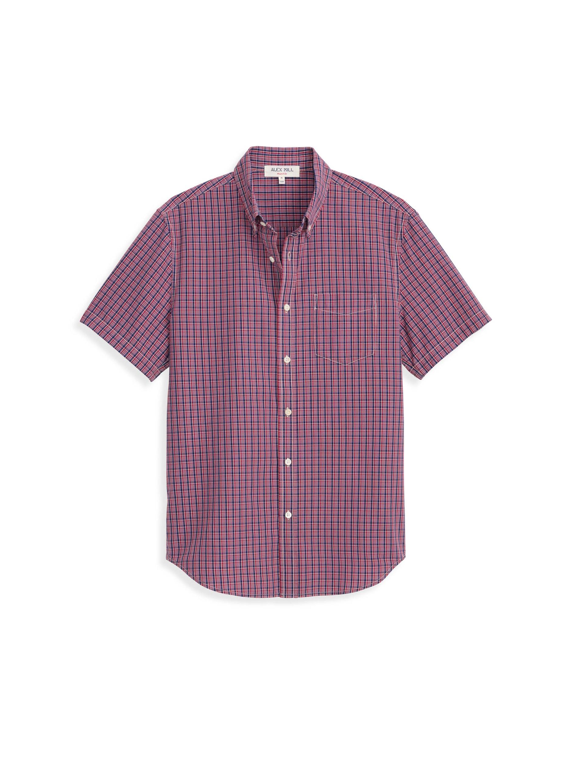 Short Sleeve Mill Shirt In Madras Product Image