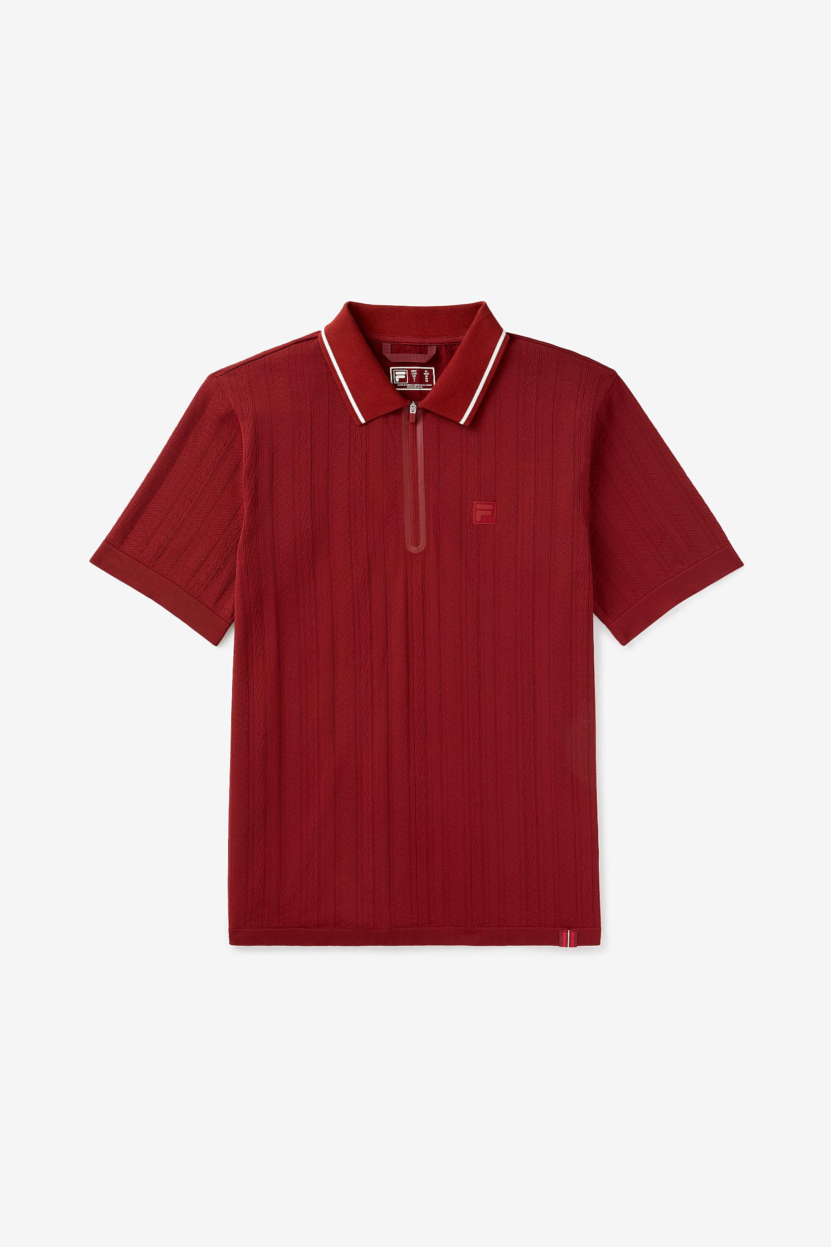 Challenger Cable Zip Polo Product Image