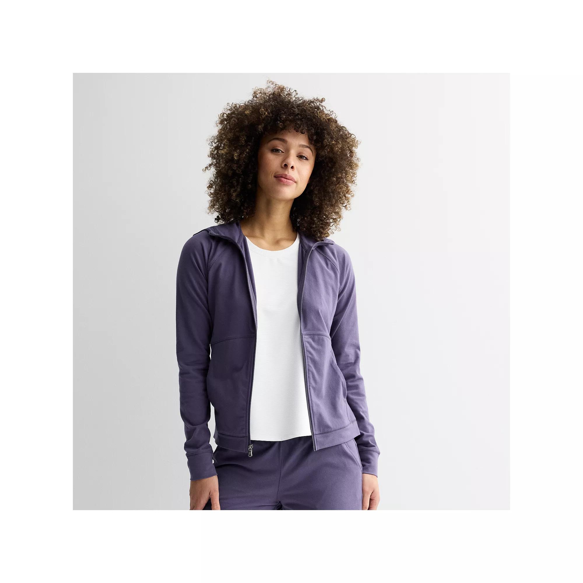 Women's Tek Gear® Essential Jacket, Size: Small, Purple Jelly Product Image