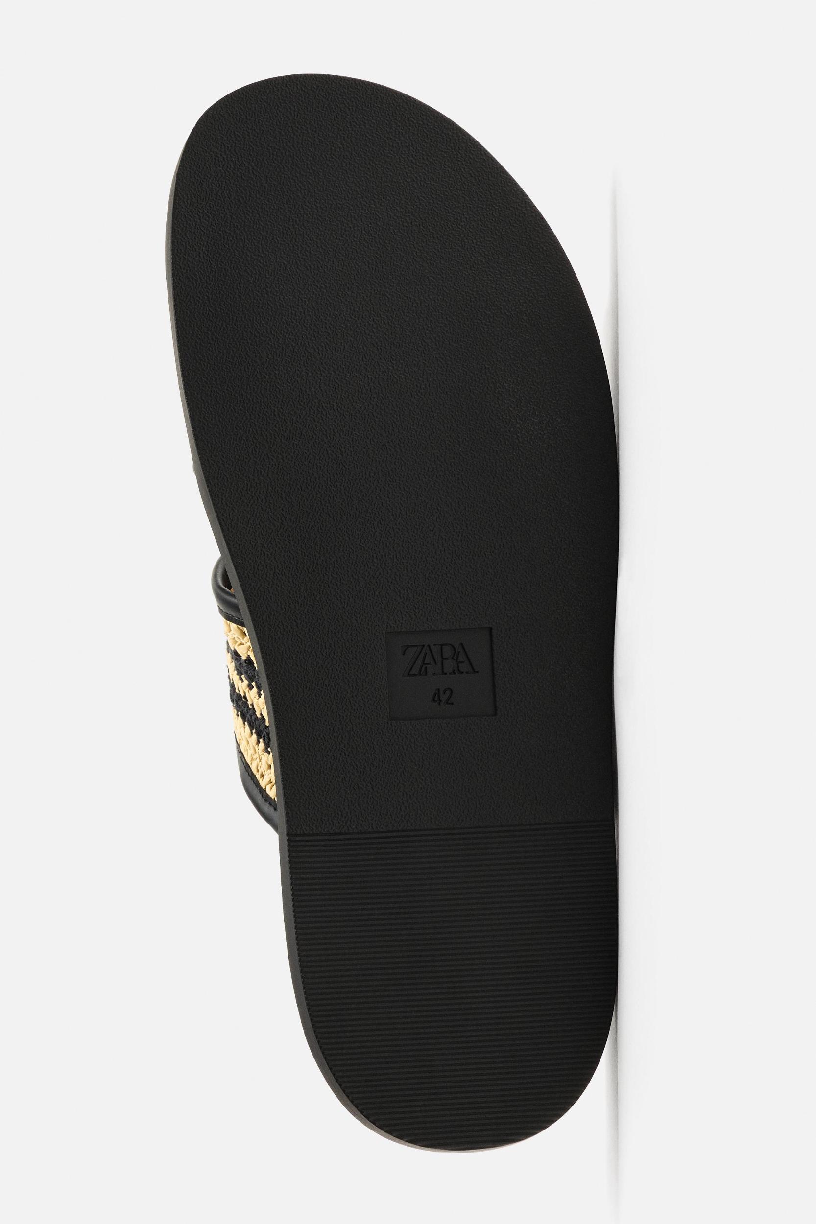 BRAIDED STRAP SANDALS Product Image