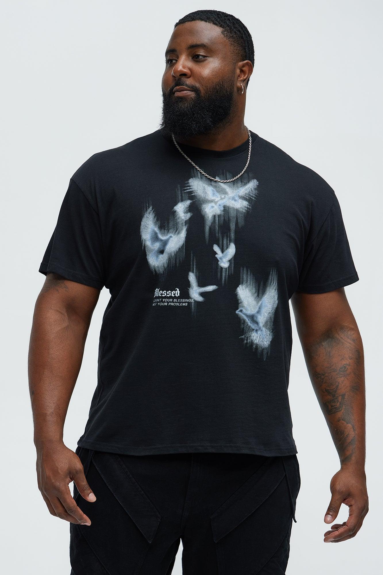 Blessed And Free Short Sleeve Tee - Black Product Image