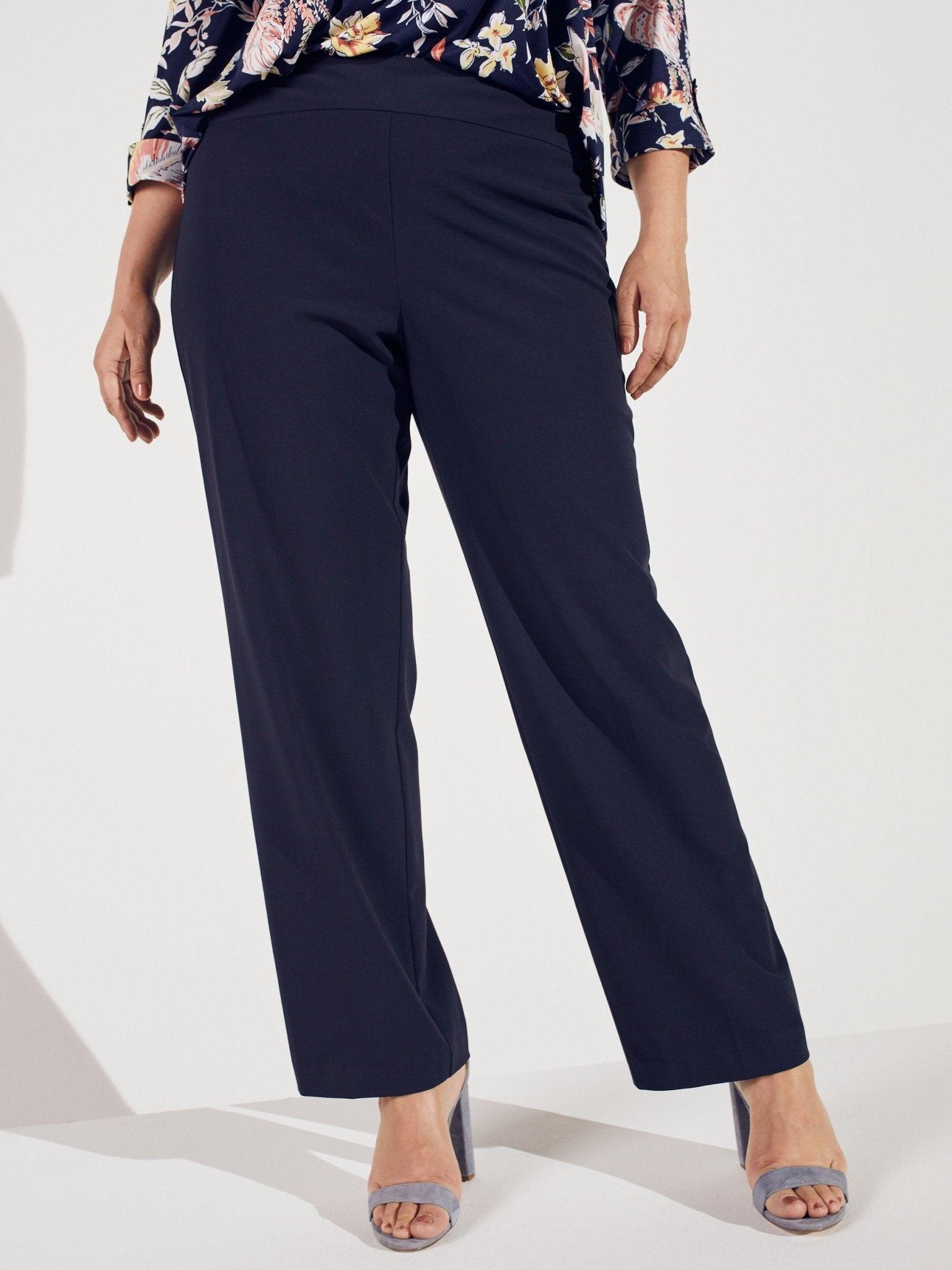 Roz & Ali™ Pull On Tummy Control Pants - Short Length - Plus Product Image
