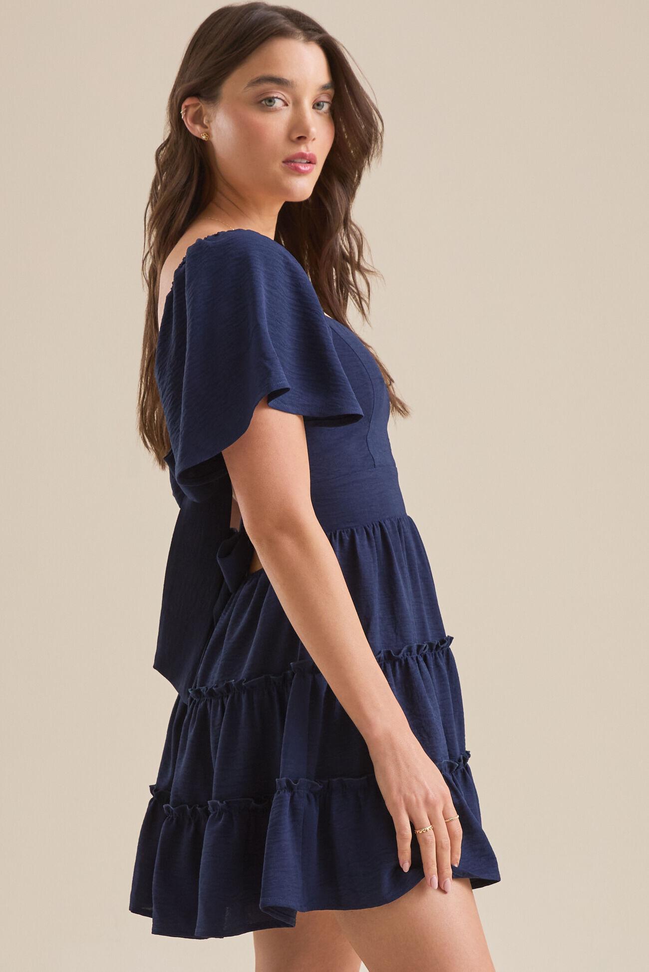 Claire Babydoll Mini Dress Product Image