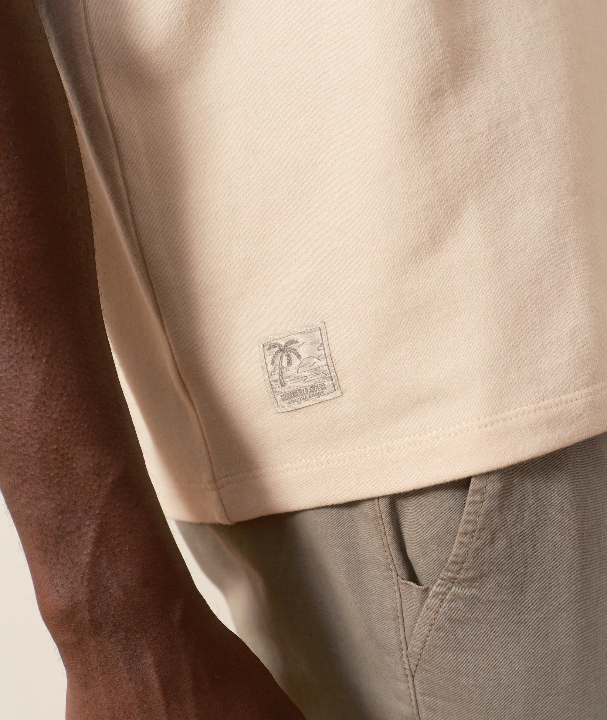 Boxy Sueded Tee Product Image