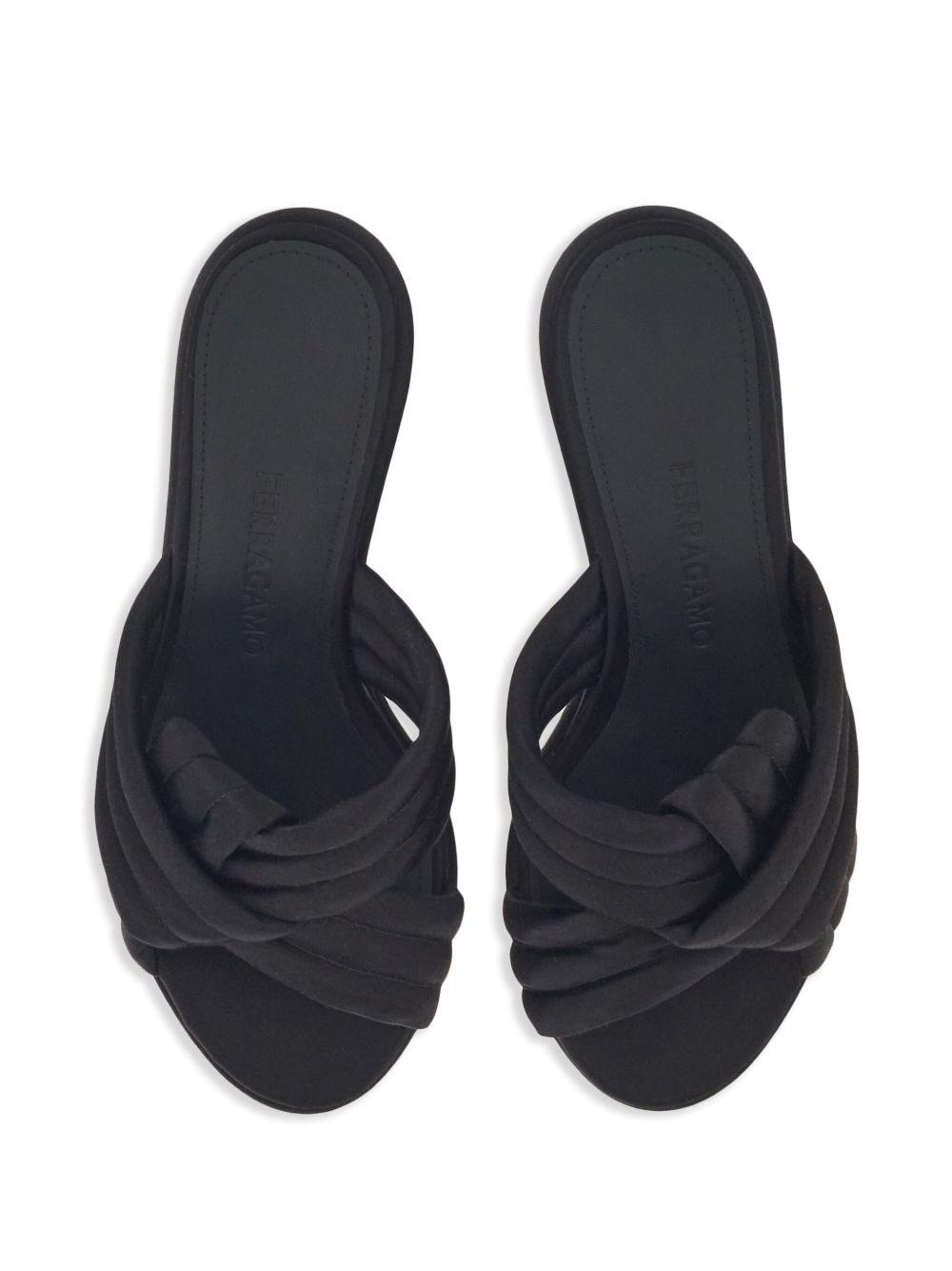 padded-design platform sandals Product Image