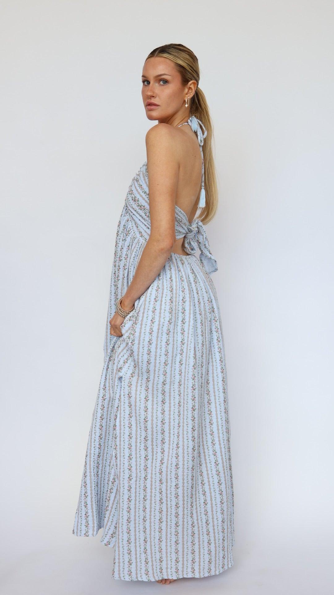 Floral Print Maxi Dress Product Image