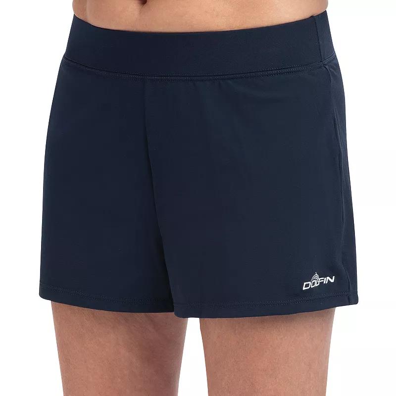 Women's Dolfin Aquashape Solid Swim Shorts,  Product Image