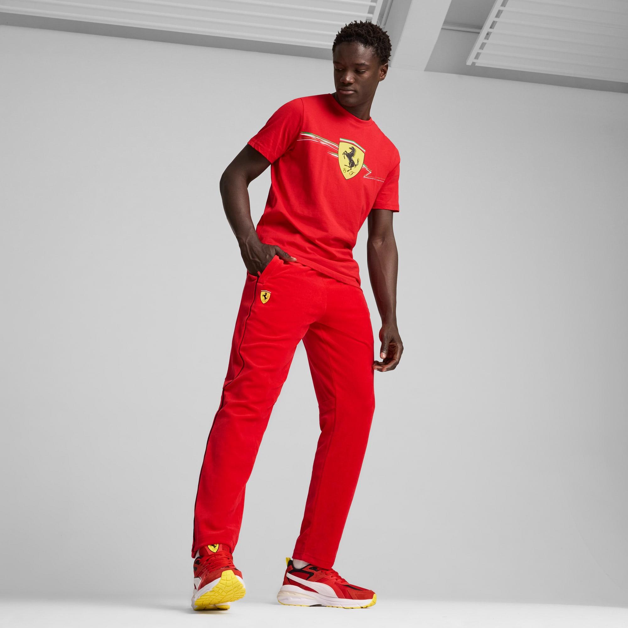 Scuderia Ferrari Race Big Shield Men's Tee Product Image